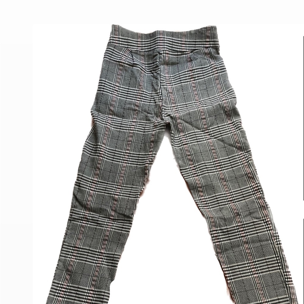Akira - plaid pants.